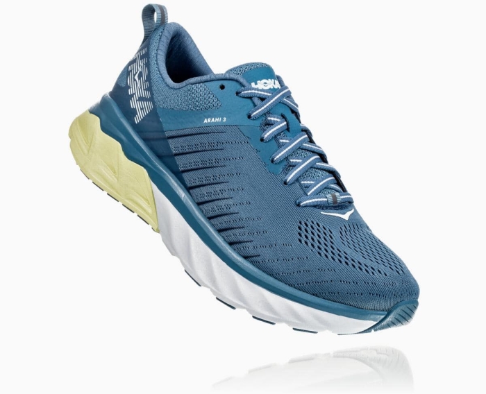 Hoka Joggesko Outlet - HOKA ONE ONE Arahi 3 Dame Blå [NO-38YAKU]